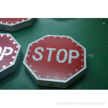 High Quality Aluminium Solar Warning Sign /Solar Informative Sign